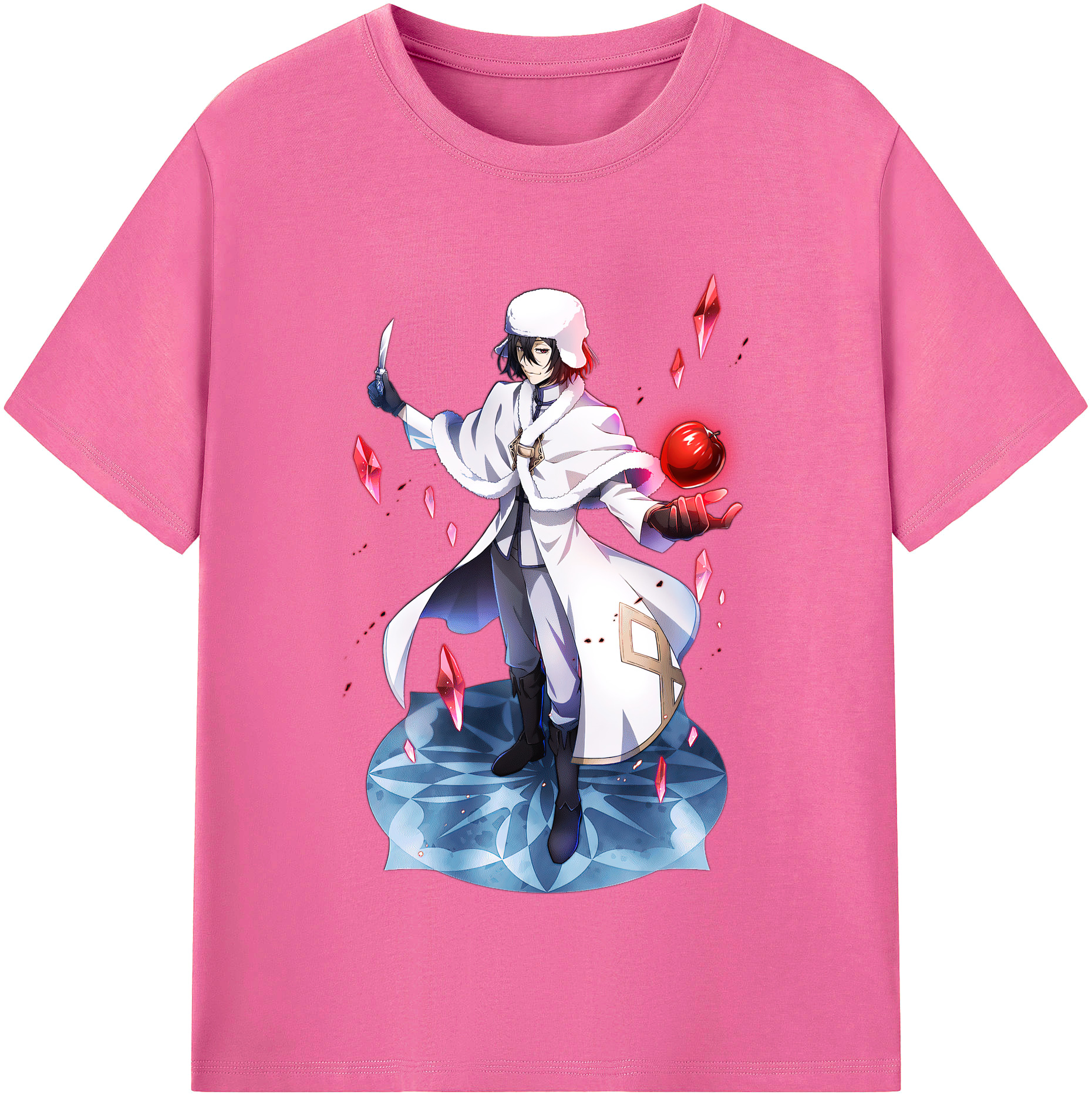 （画像用） 文豪ストレイドッグス Bungo Stray Dogs レディースカジュアルプリントTシャツ（綿100％）